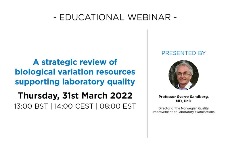 A strategic review of biological variation resources supporting laboratory quality